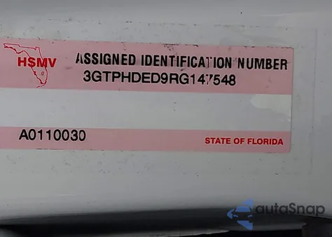 2024 GMC Sierra 1500 2Wd Short Box Slt из США, поврежденный, VIN 3GTPHDED9RG147548